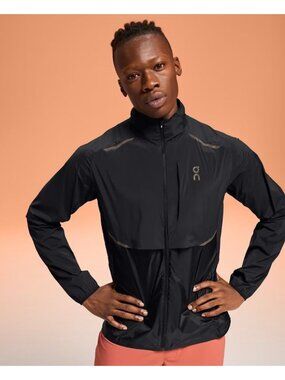 RUN ON CLOUD Weather Jacket insulated Black Size Small (2) NWT